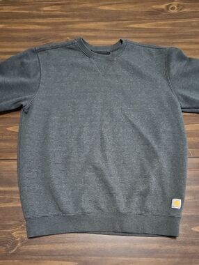 Carhartt Men's Crewneck Sweatshirt in Charcoal